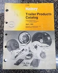 Vintage Kelsey Trailer Products Catalog 7-100 (1982). Fixed Price $19.75.
