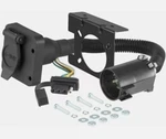 Curt 55664 Dual Output 4-WAY Flat 6-WAY Round Custom Wiring Harness Connector. Fixed Price $23.95.