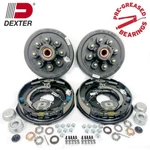 Dexter Pre-greased Self-adjusting 8-6.5" Bc 7000 Lb. Trailer Axle Brake Kit 9/16. Fixed Price $749.99.