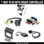 Tekonsha 7-WAY Trailer Wiring Harness + Brake Control For 1997 Jeep Wranger Tj. Fixed Price $287.99.