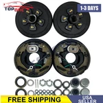 Electric Trailer Brake 10"X2-1/4" & 5-5.5" Hub Drum Kit For 3500 Lb Axle.. Fixed Price $159.73.