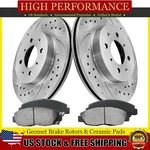 Front Disc Brake Rotors And Ceramic Pads For Honda Civic Insight Acura El. Fixed Price $72.99.