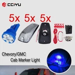 5PC Smoke Cab Roof Running Lamps Marker LENS/BASE/12V 3020 Led+wiring Kit Truck. Fixed Price $21.64.
