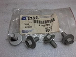 Gm 11517817 (4 Pieces) M10-1.50 X 25MM Fender/body Bolts GR9.8 Galvanized. Fixed Price $9.45.
