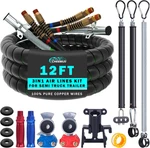12FT Semi Truck Air Line Kit With Gladhands, 7 Way Cord & Hoses. Fixed Price $171.99.