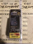 New Reese 7-WAY To 6/4-WAY Vehicle End Adapter W/led Tester, 85350. Fixed Price $19.99.