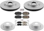 Ameribrakes Geo Coated Disc Rotors & Pads For Nissan Rogue 2021-2023. Fixed Price $314.00.