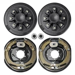 Hot/ Trailer Hub Drum Kits 8 On 6.5" B.c. W/12" X Electric Brakes,self-adjus. Fixed Price $268.19.