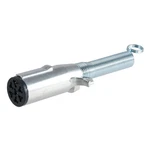 Curt 58181 Metal 7-WAY Round Connector Plug With Spring For Trailer Side. Fixed Price $40.98.