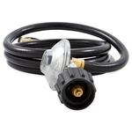 Camco Low Pressure Gas Regulator With 6' Propane Hose And Quick Connect Valve. Fixed Price $51.99.