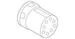 Genuine Volkswagen Trailer Brake Control Harness Connector 7H0-971-978. Fixed Price $32.96.