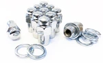Lug Nuts Chrome Mag Wheel .75 Shank Cragar 1/2X20 1/2-20 Ford Washers. Fixed Price $34.99.