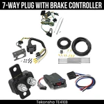 Tekonsha 7-WAY Trailer Wiring Harness + Brake Control For 1997 Jeep Wranger Tj. Fixed Price $333.99.