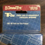 Draw-tite Trailer Wiring 87-96 Ford Pickups #18316. Fixed Price $15.00.