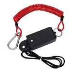 Omineco Trailer Breakaway Switch With 8 Feet Coiled Cable Used For Towing. Fixed Price $14.00.