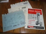Austin Trailer Equipment Pamphlet With Dwg & Associated Parts List - Vintage. Fixed Price $12.95.
