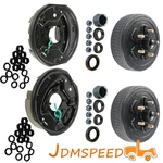 Trailer Electric Brakes On 4.5 Hub Drum Kits For 3500 Lbs Axle With 10"X2-1/4". Fixed Price $160.99.