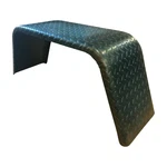 Heavy Duty 14 Gauge Steel Flat Top Diamond Tread Plate Trailer Fenders Set Of 2. Fixed Price $150.95.