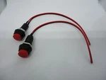 2PCS Pack Lot 12MM 12V Momentary Round Red Pin Power Button Switch Reset Cable. Fixed Price $14.70.
