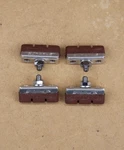 New Nos Suntour Superbe Red Brake Pads Shoes Set 4 For Road Bike Bicycle 1980S. Fixed Price $49.95.