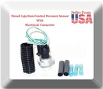 Diesel Injection Control Pressure Sensor W/ Connector Fits: Ford 2002-2004 6.0L. Fixed Price $28.45.