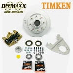 Deemaxx Pro 7,000 Lbs. Trailer Axle Gold Finish Disc Brake Kit. Fixed Price $415.99.