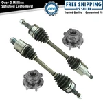 4 Piece Steering Kit Front Cv Axles W/ Wheel Hub & Bearing Assemblies New. Fixed Price $222.58.
