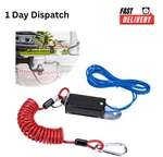 Trailer Breakaway Switch Kit W/ 4FT Coiled Cable Emergency Brake Tow. Fixed Price $16.53.