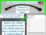 Front Upstream Oxygen Sensor Connector Plug Pigtail Harness Wiring Repair O2. Fixed Price $29.95.