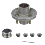 Seachoice Trailer Wheel Hub, 1 In. Axle, 4 Lug, Galvanized, Pregreased,grey. Fixed Price $86.84.