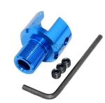 Aluminum 1/2"X28 Tpi Muzzle Brake Adapter For Tapered Ruger .22 Mark 1,2,3. Fixed Price $14.99.