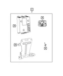 Genuine Mopar Trailer Tow Module 68092732AF. Fixed Price $149.86.
