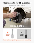 Electric Trailer Brake Kit, 12.25 X 3.375 Inch, Rvs. Fixed Price $399.84.