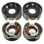 4PCS 12-1/4X5" 12K 15K Electric Backing Plate Trailer Brake For Dexter Lh+rh. Fixed Price $409.97.