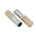 Kustom Tech, Set Knobs Fl. Aluminum Satin/brass 74-21 H-d With Cables Accel. Fixed Price $474.02.