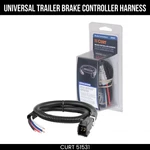 Curt Universal Trailer Brake Controller Wiring Harness With Pigtails 51531. Fixed Price $50.99.