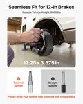 Electric Trailer Brake Kit, 12.25 X 3.375 Inch, Rvs. Fixed Price $181.68.