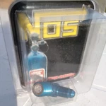 Fuel Filter 1/4 Npt X -6AN 90 Deg Blue Anodized PT#15566NOS. Fixed Price $40.99.