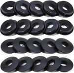 Ibroprat Seal, 20PCS Washers Rubber Seals Black Gasket Elasti. Fixed Price $16.86.
