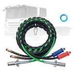 Vevor 12FT Semi Truck Air Lines Kit 3-IN-1 Hoses & 7-WAY Plug Abs Power. Fixed Price $76.90.