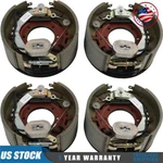 New 4PCS 12-1/4X5" 12K 15K Electric Backing Plate Trailer Brake Fits Dexter. Fixed Price $409.97.