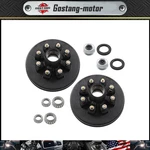10PC 12"X Trailer Brake Drum Kit 8 On 6.5" Replacement For 7000 Lbs Axle Hub. Fixed Price $150.55.