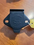Cole Hersee 12080 7-POLE Tractor-trailer Socket Connector Black. Fixed Price $35.00.