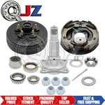 Left Side - 3,500 Lbs Trailer Axle Hub Drum/electric BRAKE/#84 Spindle/bearings. Fixed Price $150.00.