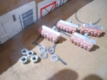 Nos Weinmann Vintage Bicycle Red Brake Pads With Bolts Nuts & Washers Qty 4. Fixed Price $22.50.