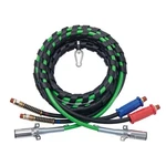 Vevor 12FT Semi Truck Air Lines Kit With 2PCS Glad Hands, 3-IN-1 Hoses & 7. Fixed Price $113.47.