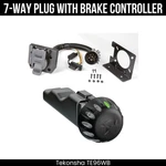 Tekonsha 7-WAY Wire Brake Control For 07-18 Jeep Wrangler Jk 04-06 Tj 118384 New. Fixed Price $166.99.
