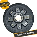 Ap Products 014-122096 8 On 6.5" Center 1/2" Lugs Brake Hub, 6000-7000LB. Fixed Price $141.36.