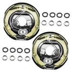 12" X Self Adjusting Electric Trailer Brakes Assembly For 5,200 Lbs, 6,000. Fixed Price $191.65.