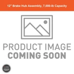 Curt 2024029082 12" Brake Drum Hub Only 6-1/2", 9/16" Studs, 7,000-LB. Ax. Fixed Price $121.99.